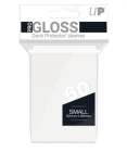 Ultra-Pro-60-Small-Gloss-Deck-Protector-Sleeves-White